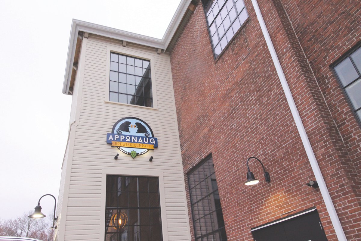 ONE STOP: Apponaug Brewing on Knight Street in Warwick is one of over 30 locations on the Brewery Passport app.