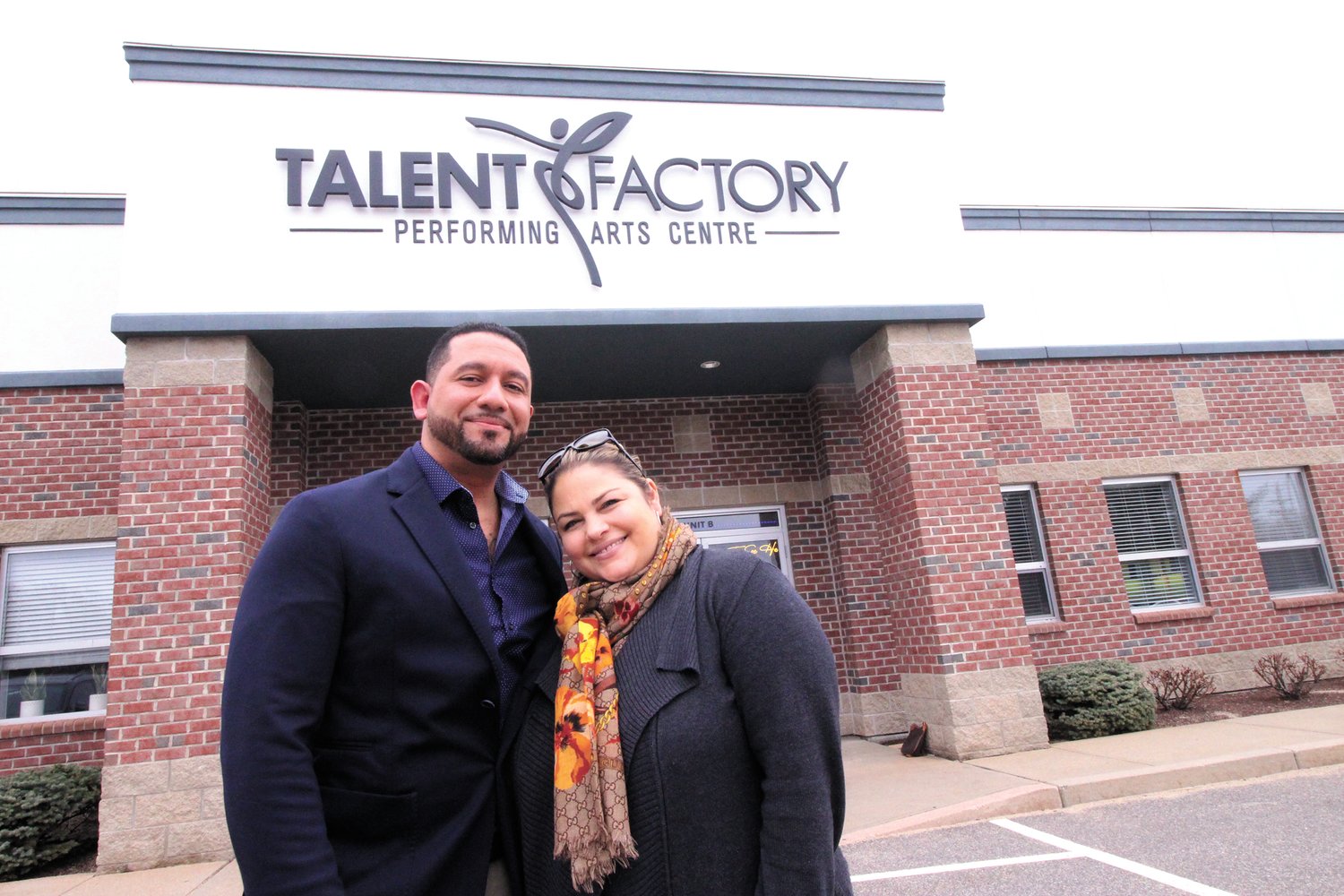 THEIR DREAM: Hugh Adames and his wife Dana, the team who have opened their newest Talent Factory in Warwick.